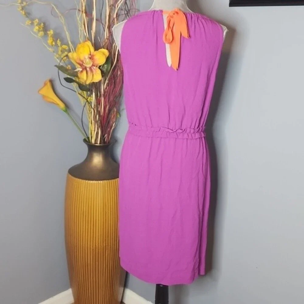 Kate Spade New York Katia Crepe Sheath Dress in Purple Size Small